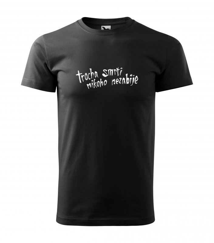 Triko "Trocha smrti..." black | Fanshop Prago Union
